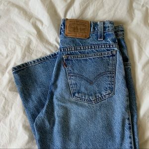 VINTAGE Levi’s 550 orange tab student fit 28x28